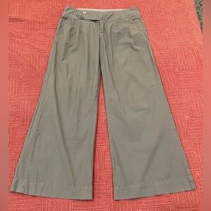 Wide leg, Low rise, Euro style pants (34)